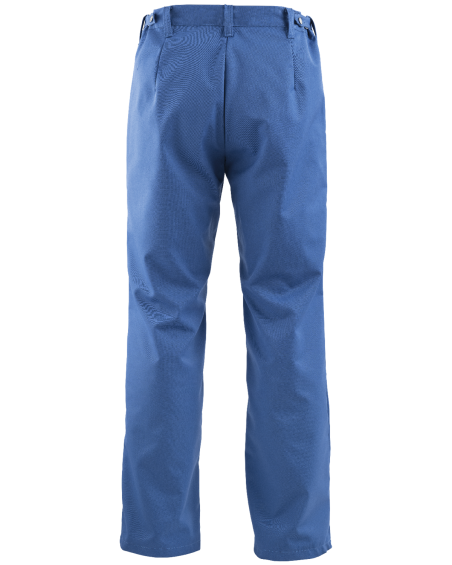 Spodnie Gastro Haccp 5084, niebieskie, z tyłu