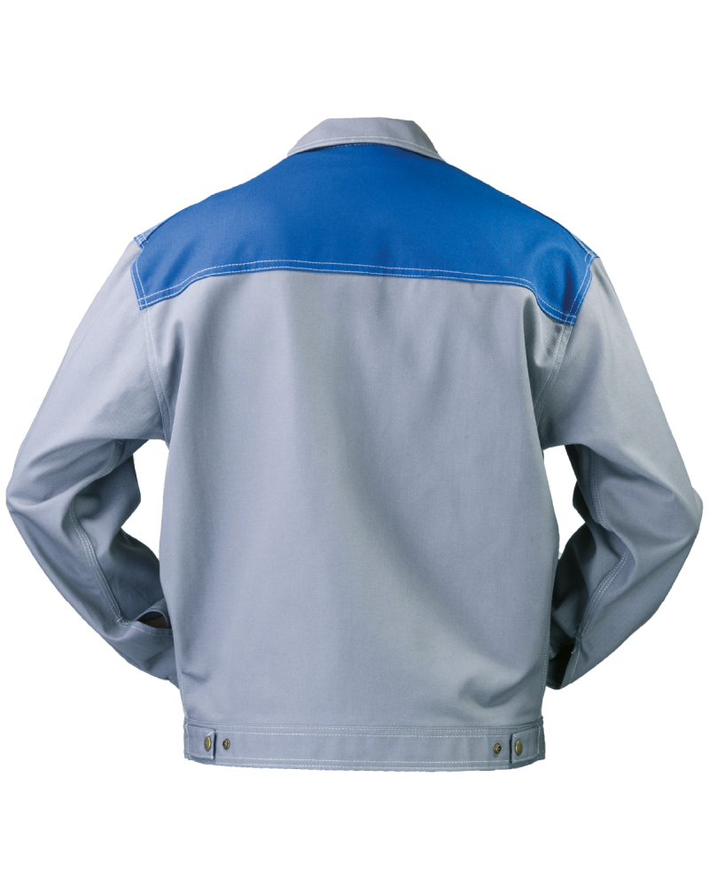 Bluza robocza PROFI, szaro-niebieska - tył bluzy