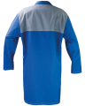 Fartuch roboczy PROFI, niebiesko-szary - tył fartucha