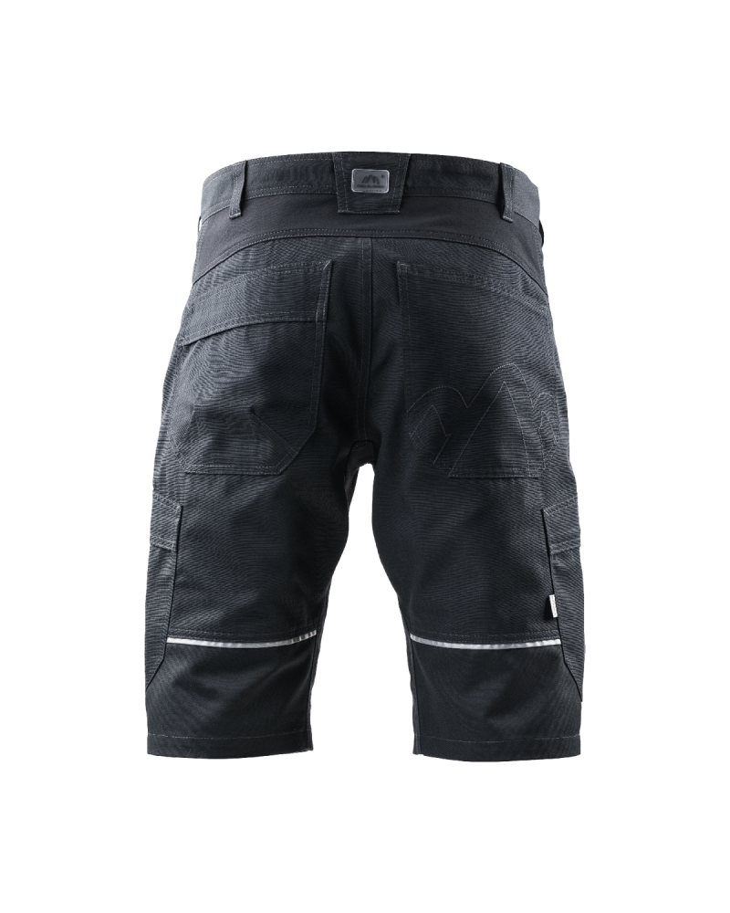 Krótkie spodenki robocze 5506, czarne — tył spodenek