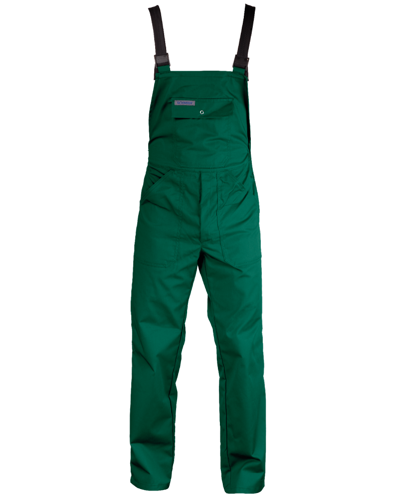 Ogrodniczki classic Kneiter, zielone - przód