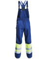 Ogrodniczki Hi-vis multiochronne (Granatowy/Żółty Hi-Vis) - tył