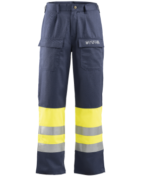 Spodnie Hi vis multiochronne (Granatowy, Żółty Hi-Vis)