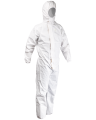 Kombinezon PP, biały wododporny - bok