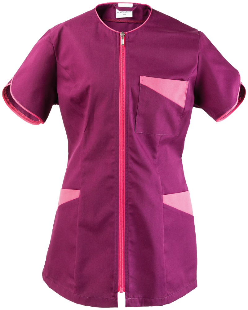 Bluza damska 390A - Krótki Rękaw KBT - przód