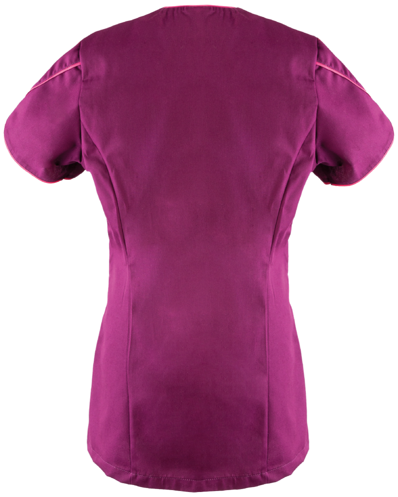 Bluza damska 390A - Krótki Rękaw KBT - z tyłu