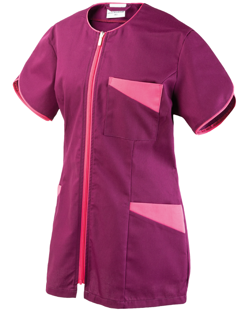 Bluza damska 390A - Krótki Rękaw KBT - lewa strona